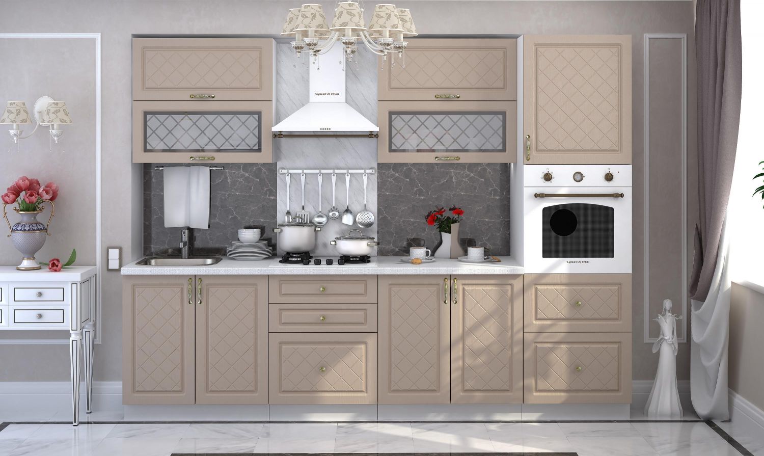 Ф20 Модена ШВ 400, ШН 400, ШНТ 300, ШНУ 1000 (50) дуб кофе