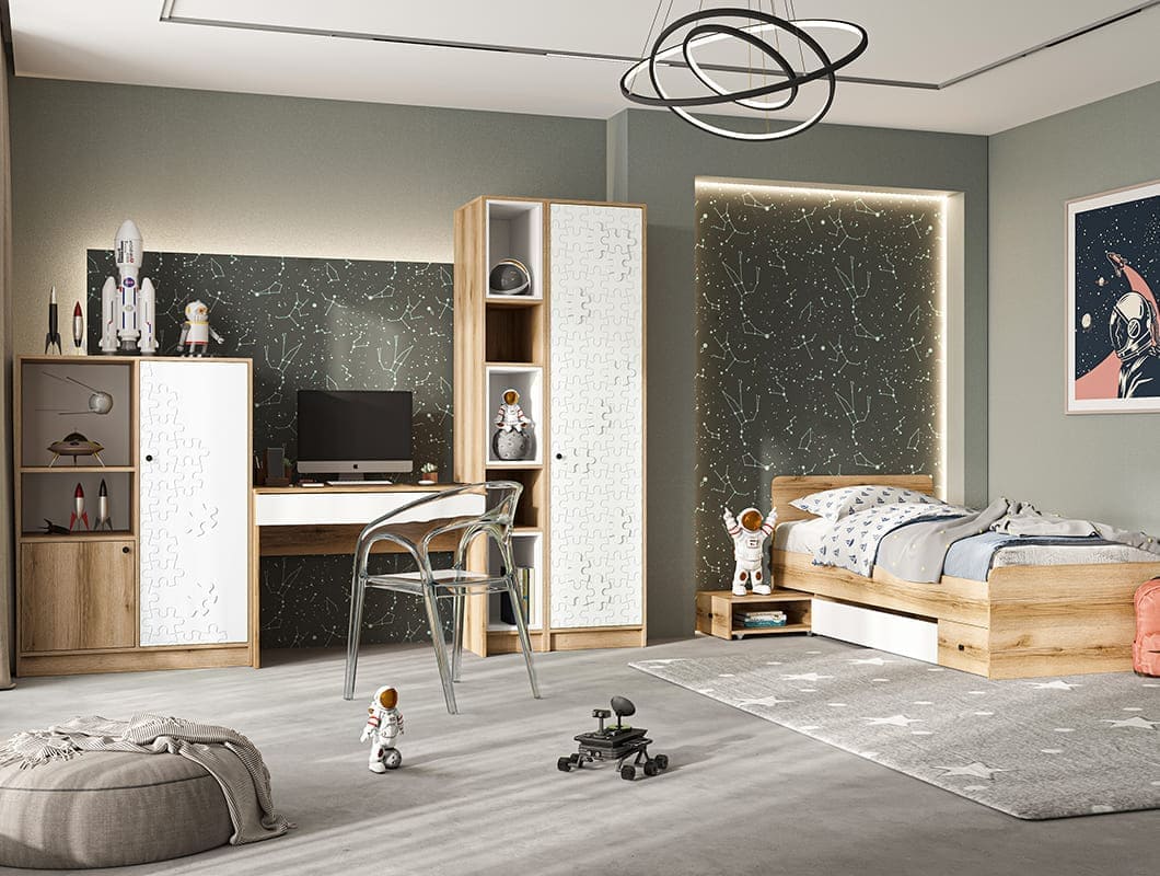 Киви ТБ-02 Тумба выкатная (50) дуб делано АКЦИЯ 1450